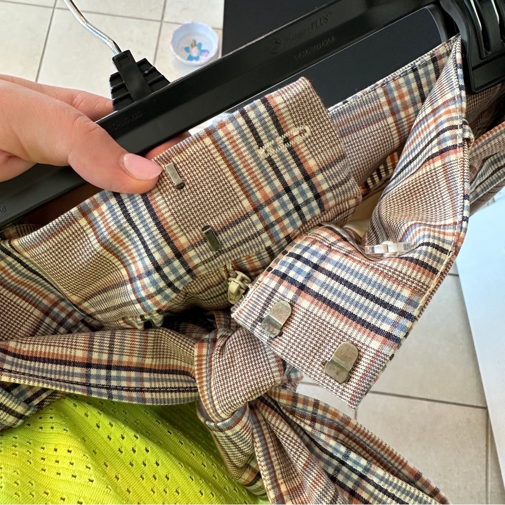 A new day plaid bow pants - Picture 4 of 8